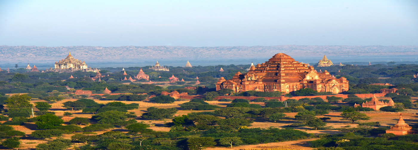 The temple town of Bagan